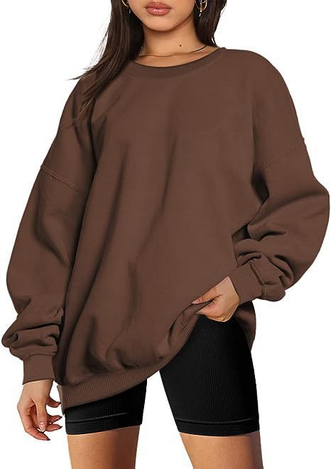 Damen nan Oversize-Sweater mit tiefem Schulterfall und gerippten Bündchen Echo Archiv
