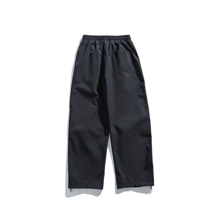 Herren Cargo-Hose mit elastischem Bund, Knie-Paneelen und Reißverschluss-Saum Echoarchiv