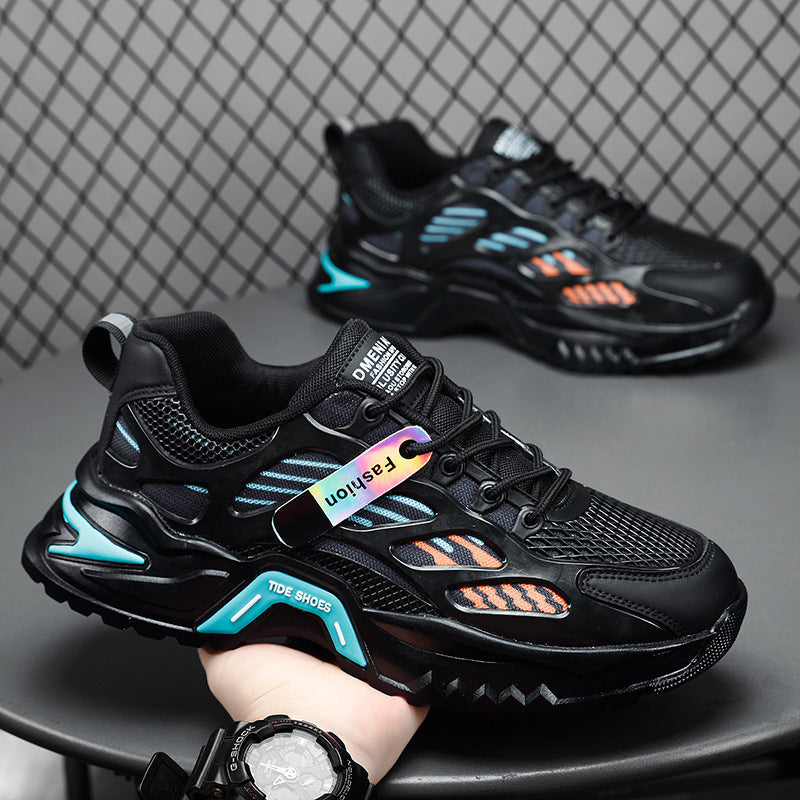 Damen sportliche Sneakers mit atmungsaktiver Netzoberfläche und stoßdämpfender Sohle Echo Archiv
