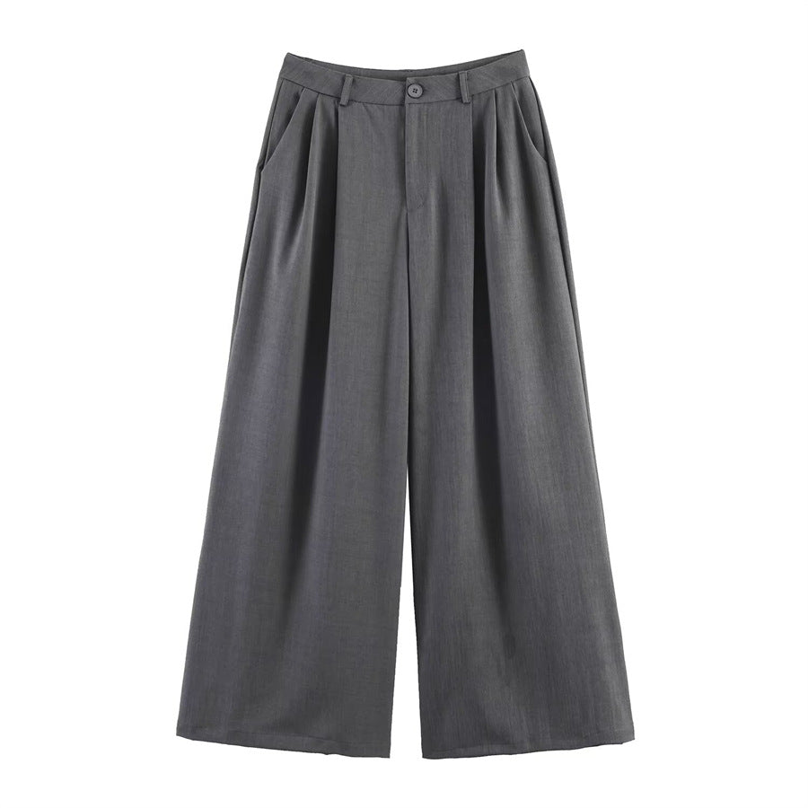 Damen Asymmetrischer Cropped-Blazer mit schräger Saumlinie und Reverskragen Echo Archiv