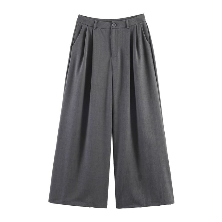 Damen Asymmetrischer Cropped-Blazer mit schräger Saumlinie und Reverskragen Echo Archiv