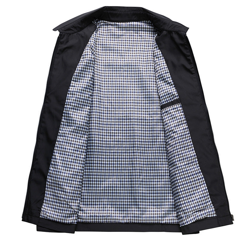 Herren Freizeitjacke mit lässigem Schnitt und praktischen Taschen Echoarchiv