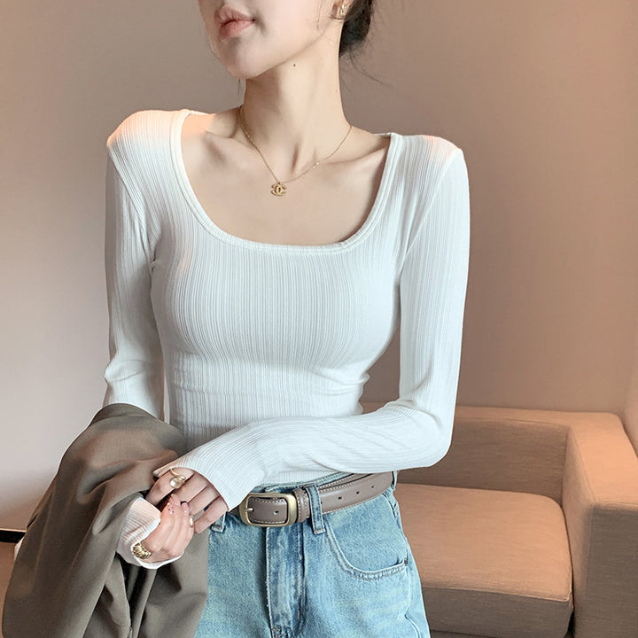 Damen Langarm Rippshirt Echo Archiv