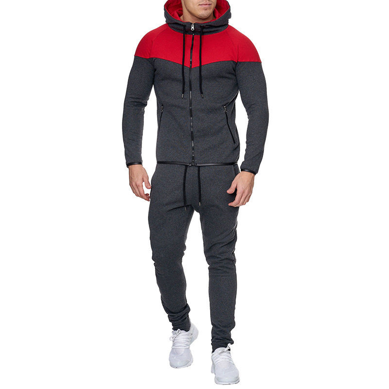 Herren Modernes Sportanzug-Set Echo Archiv