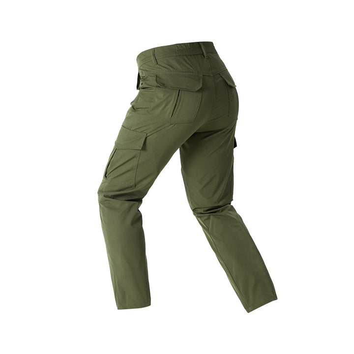 Herren Leichte Stretch-Cargohose mit mehrfachen Klappentaschen & tapered Schnitt Echo Archiv