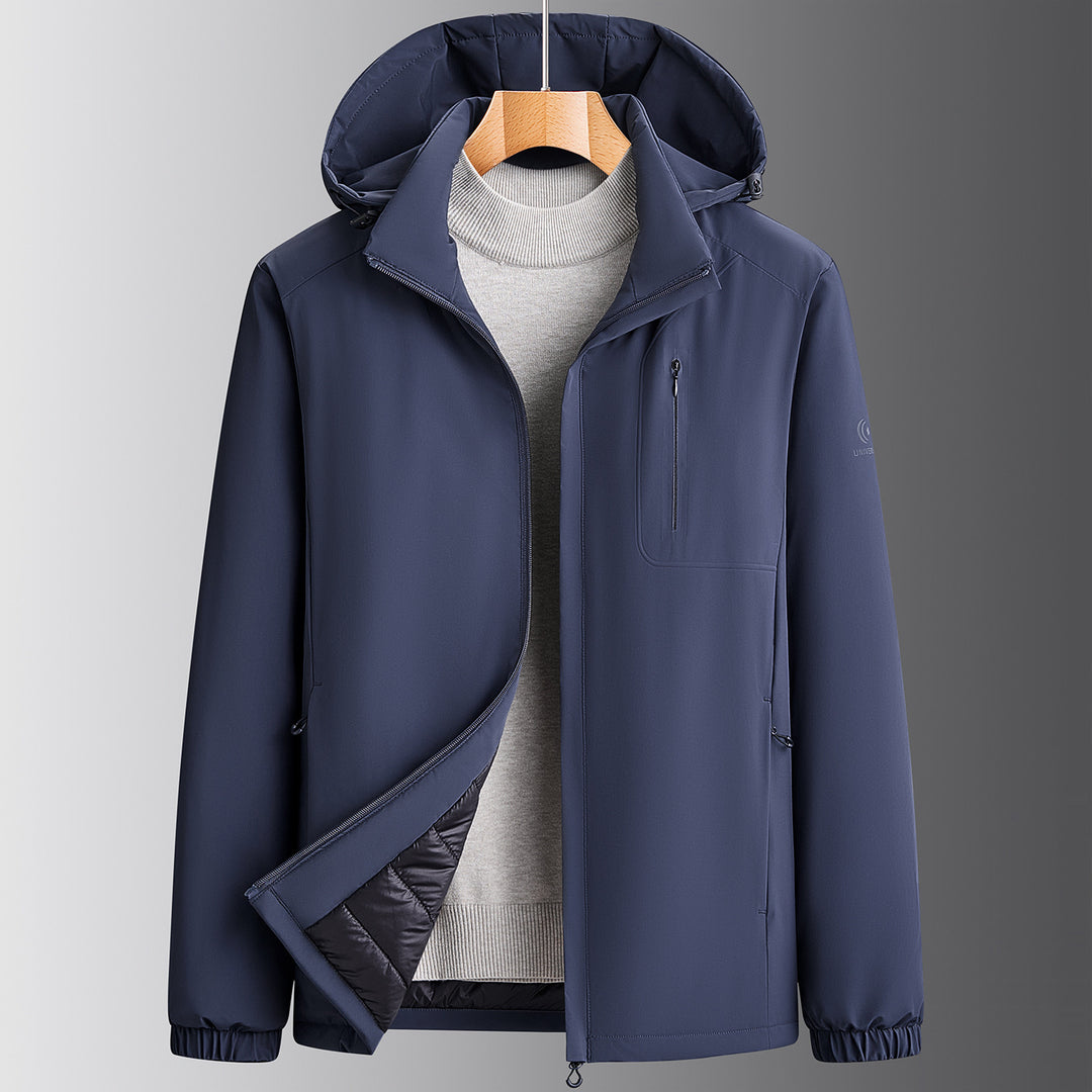 Herren Wetterfeste Übergangsjacke Echo Archiv