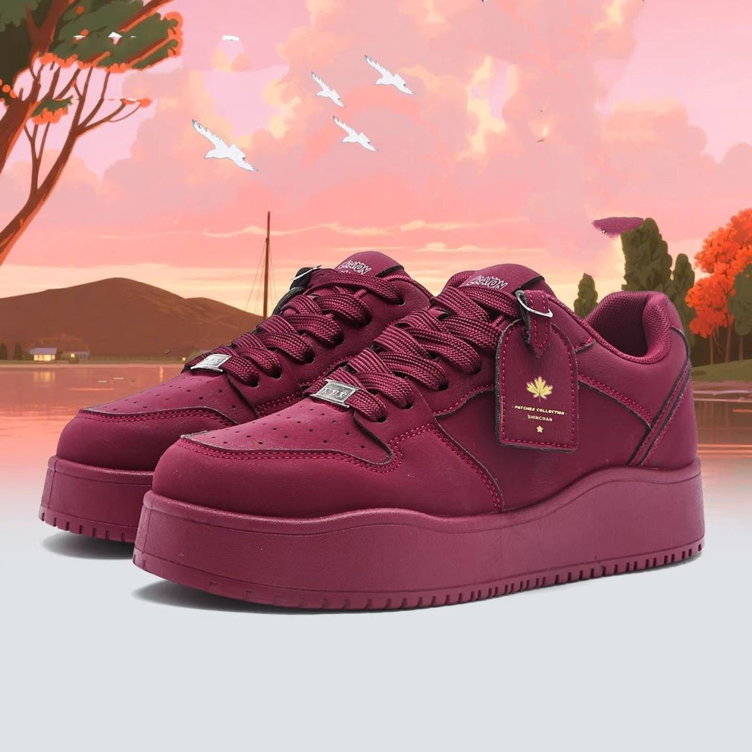 Damen modische Chunky Sneaker mit verstärktem Halt und dämpfender Sohle Echo Archiv