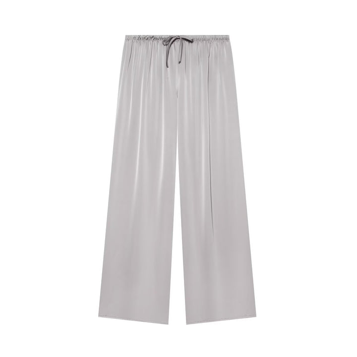 Damen nan luftig-weite Palazzo-Hose mit elastischem Bund und Kordelzug Echo Archiv