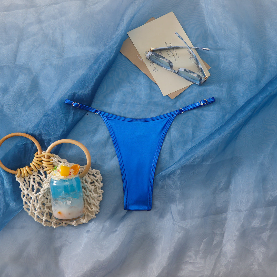 Damen Hochgeschnittener Bikini-Höschen mit elegantem Design Echo Archiv