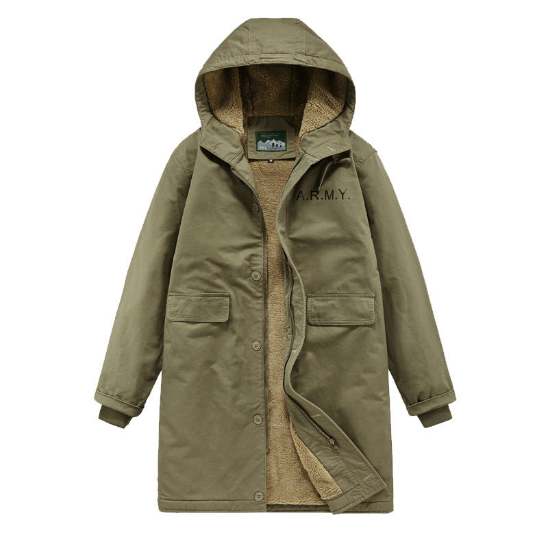 Herren Lange Parkajacke Echo Archiv