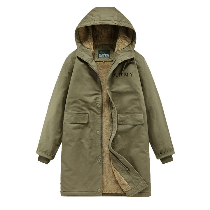 Herren Lange Parkajacke Echo Archiv