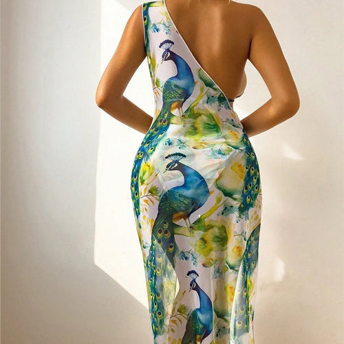 Damen Bademode mit elegantem Pfauenmuster Echo Archiv