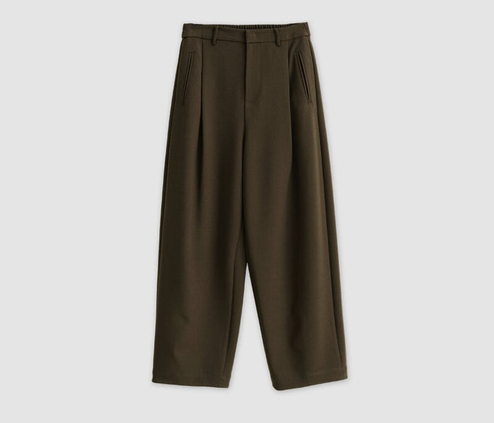 Damen Tailored Highwaist-Culottehose mit Bundfalten und Eingrifftaschen Echo Archiv