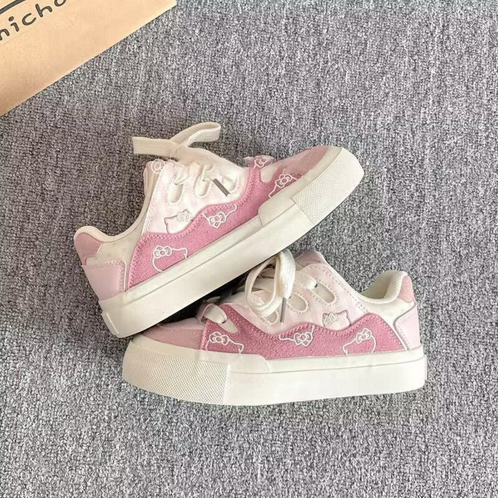 Damen modische Sneakers mit verspielten Details und texturiertem Obermaterial Echo Archiv