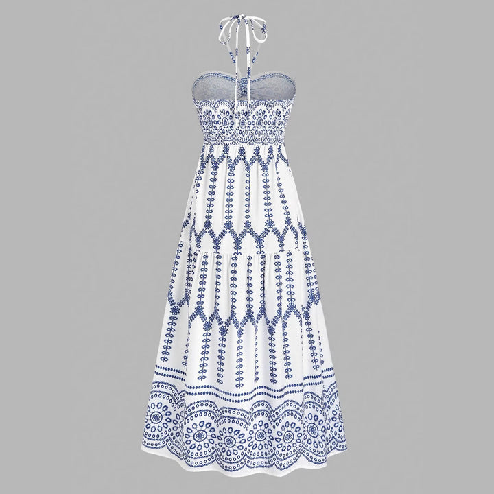 Damen Boho Maxikleid mit Trägern Echo Archiv