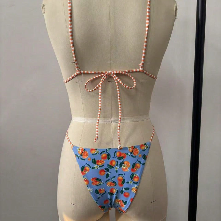Damen Bikini mit verspieltem Obstmotiv Echo Archiv