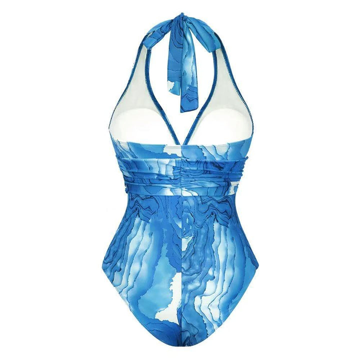 Damen eleganter Einteiler mit asymmetrischem Rock Echo Archiv