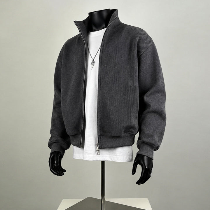 Herren Sportliche Gepolsterte Jacke Echo Archiv