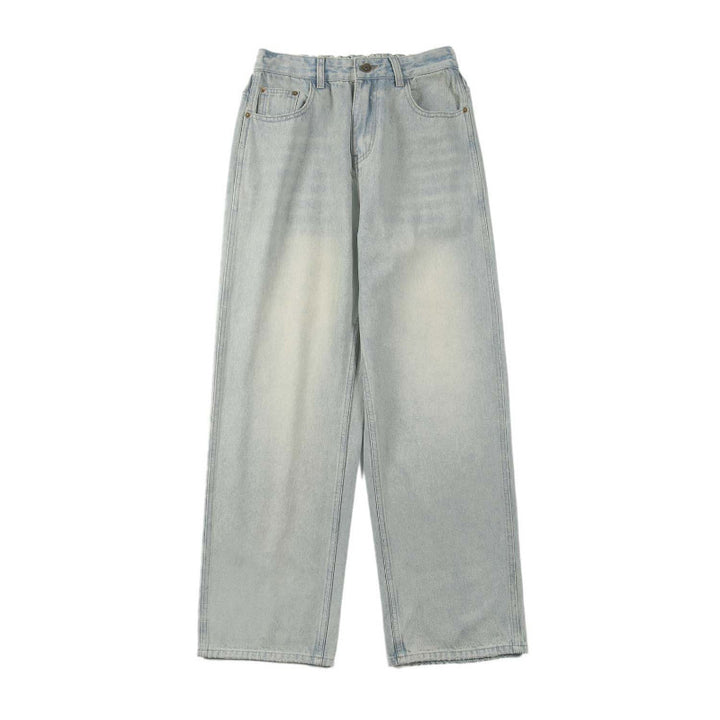 Herren Relaxte Vintage-Denim-Hose im geraden Oversize-Schnitt mit soften Fade-Zonen Echo Archiv