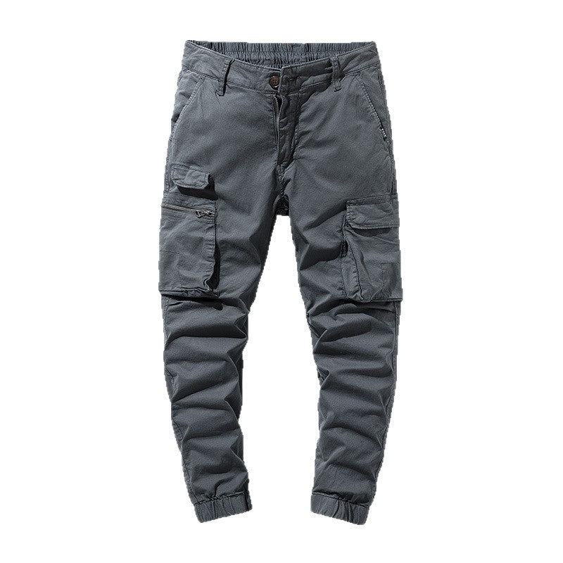 Herren Cargo-Hose mit elastischem Bund und vielseitigen Taschen Echoarchiv