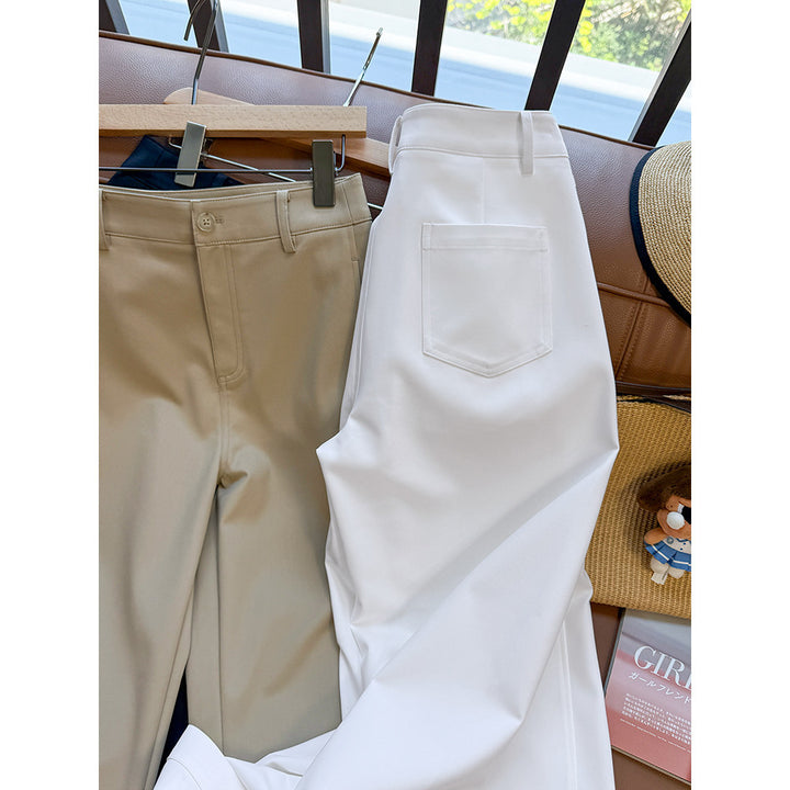 Damen Bequeme und moderne weite Stoffhose Echoarchiv