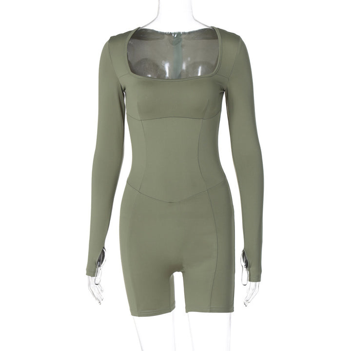 Damen Sportliche Langarm-Jumpsuit Echo Archiv