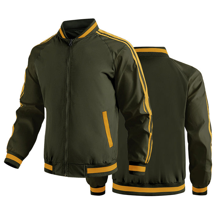 Herren sporty Baseballjacke Echoarchiv
