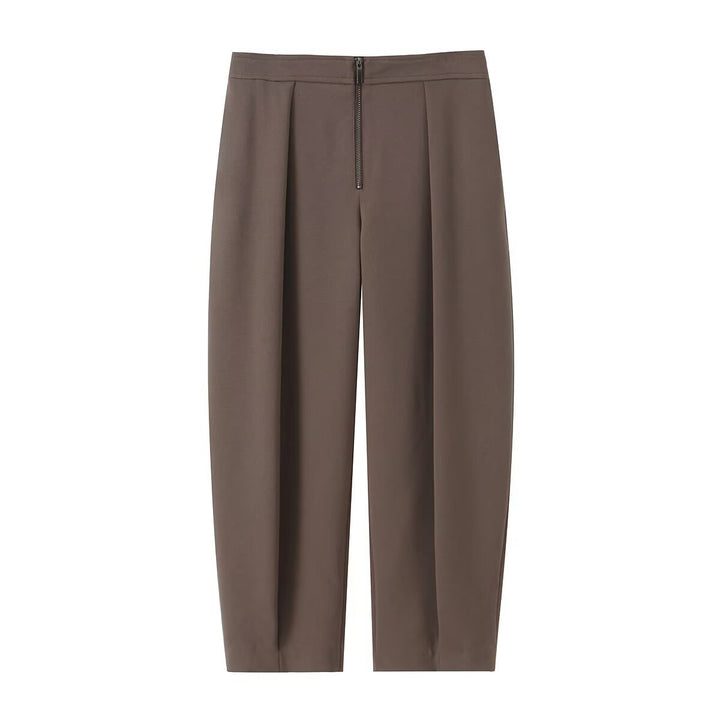 Damen Tailliertes zweiteiliges Blazer- und Bundfaltenhose-Set Echo Archiv