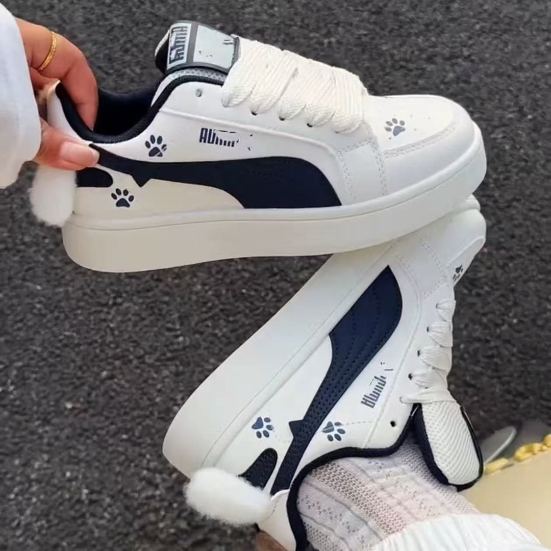 Damen Sneakers mit süßem Tierdesign und flauschigen Details Echo Archiv