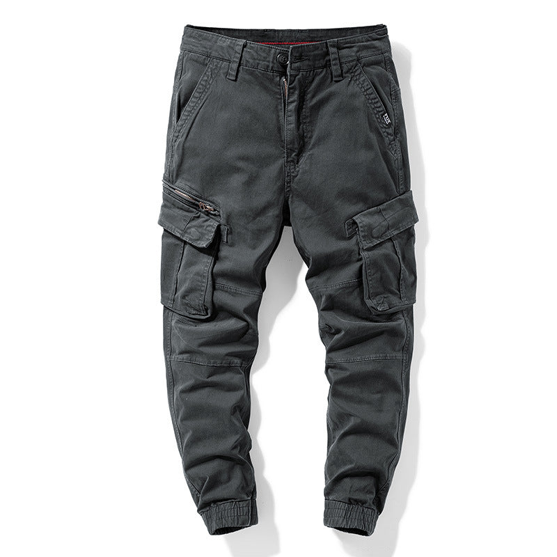 Herren Tactical‑Style Cargo‑Joggerhose mit multifunktionalen Taschen und elastischen Bündchen Echo Archiv