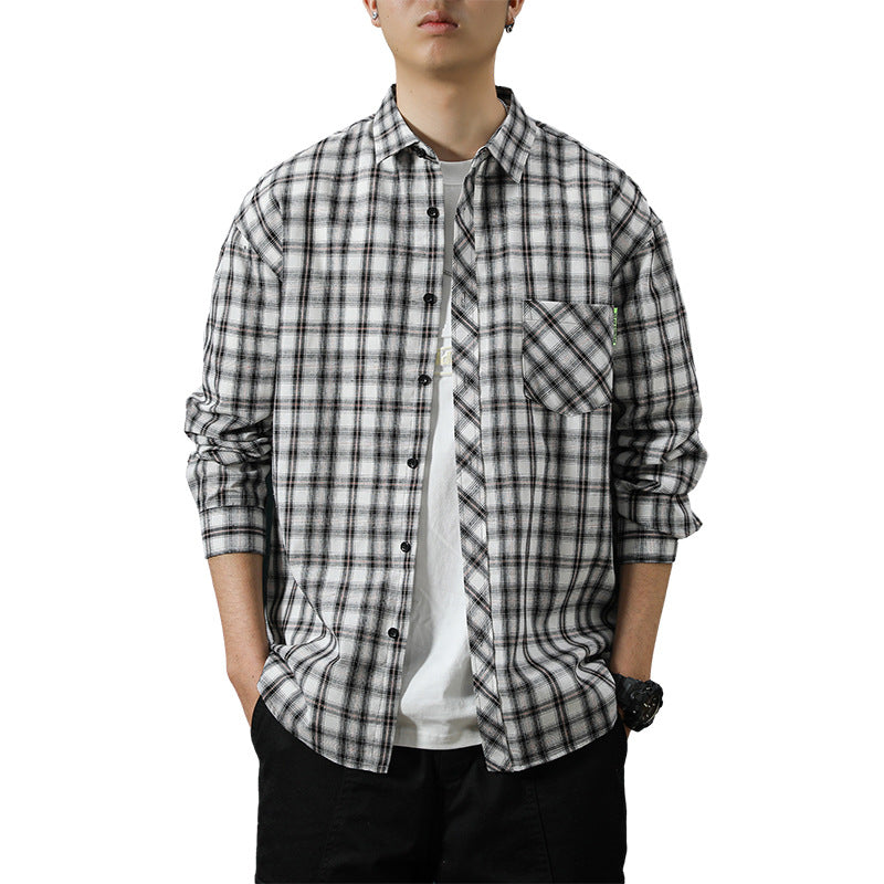 Herren Karierter Flanellshirt Echoarchiv