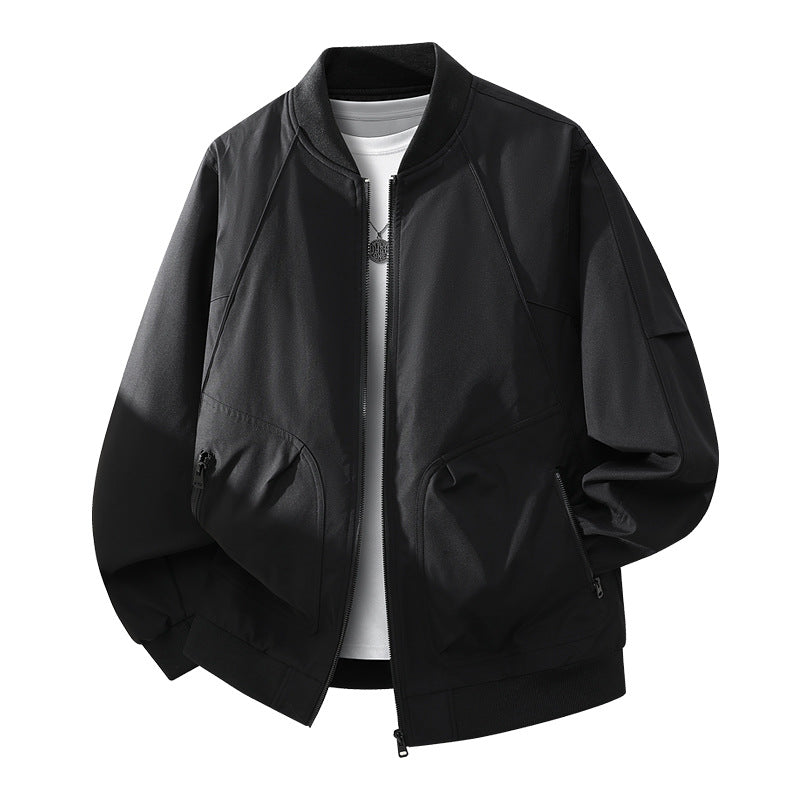Herren Modische Bomberjacke mit Innenfutter Echo Archiv