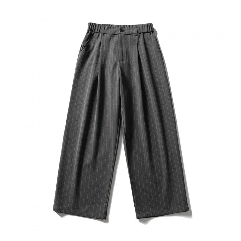 Damen Weite Bundfalten-Hose mit hohem Bund, verkürzter Culotte-Silhouette und elastischem Rückenteil Echo Archiv