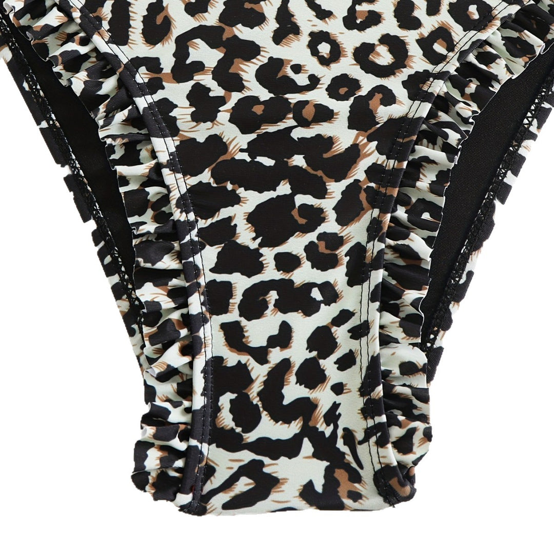 Damen Bunte Bikini Oberteil und Unterteil Echo Archiv