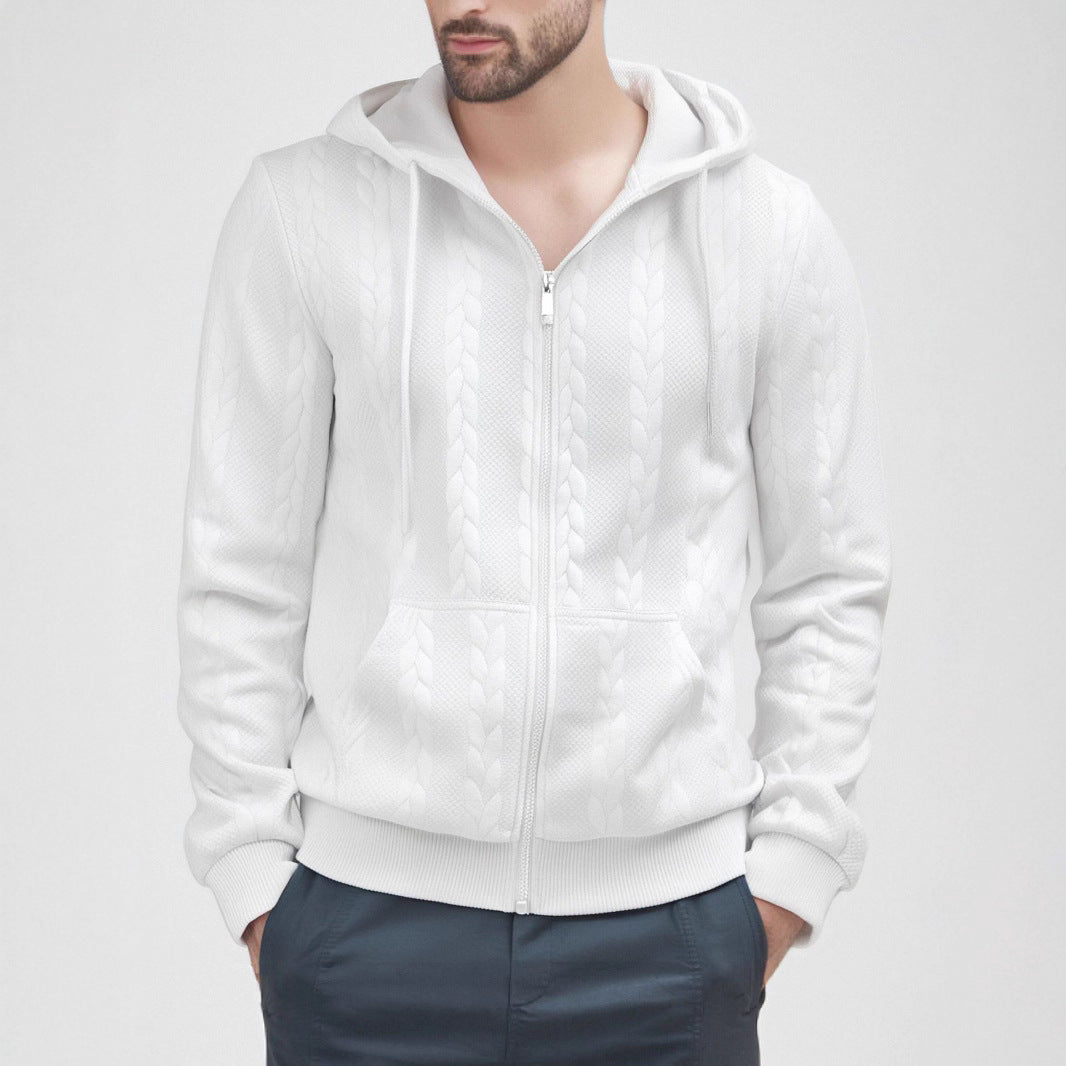 Herren Strickjacke mit Kapuze Echoarchiv