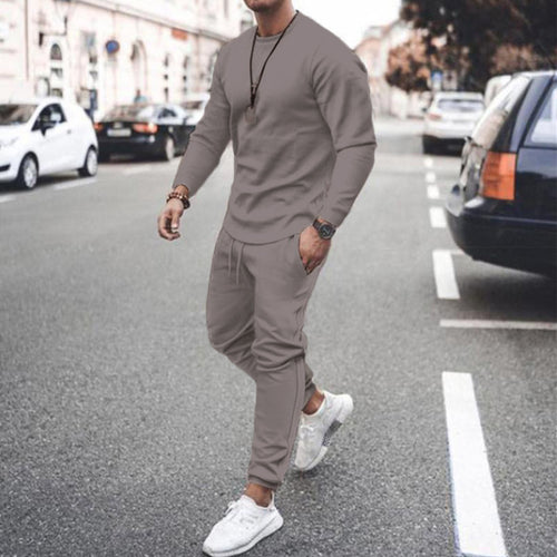 Herren sportliches Oberteil und Jogginghose Set Echoarchiv