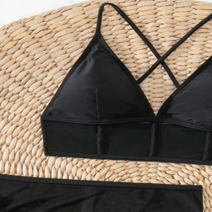 Damen Set aus schicker Spitze mit Rüschen Echo Archiv