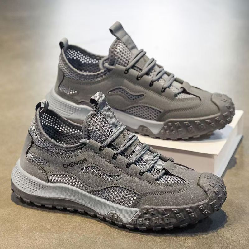 Damen Sportliche Trail-Sneakers mit rutschfester Sohle und atmungsaktiver Mesh-Konstruktion Echo Archiv