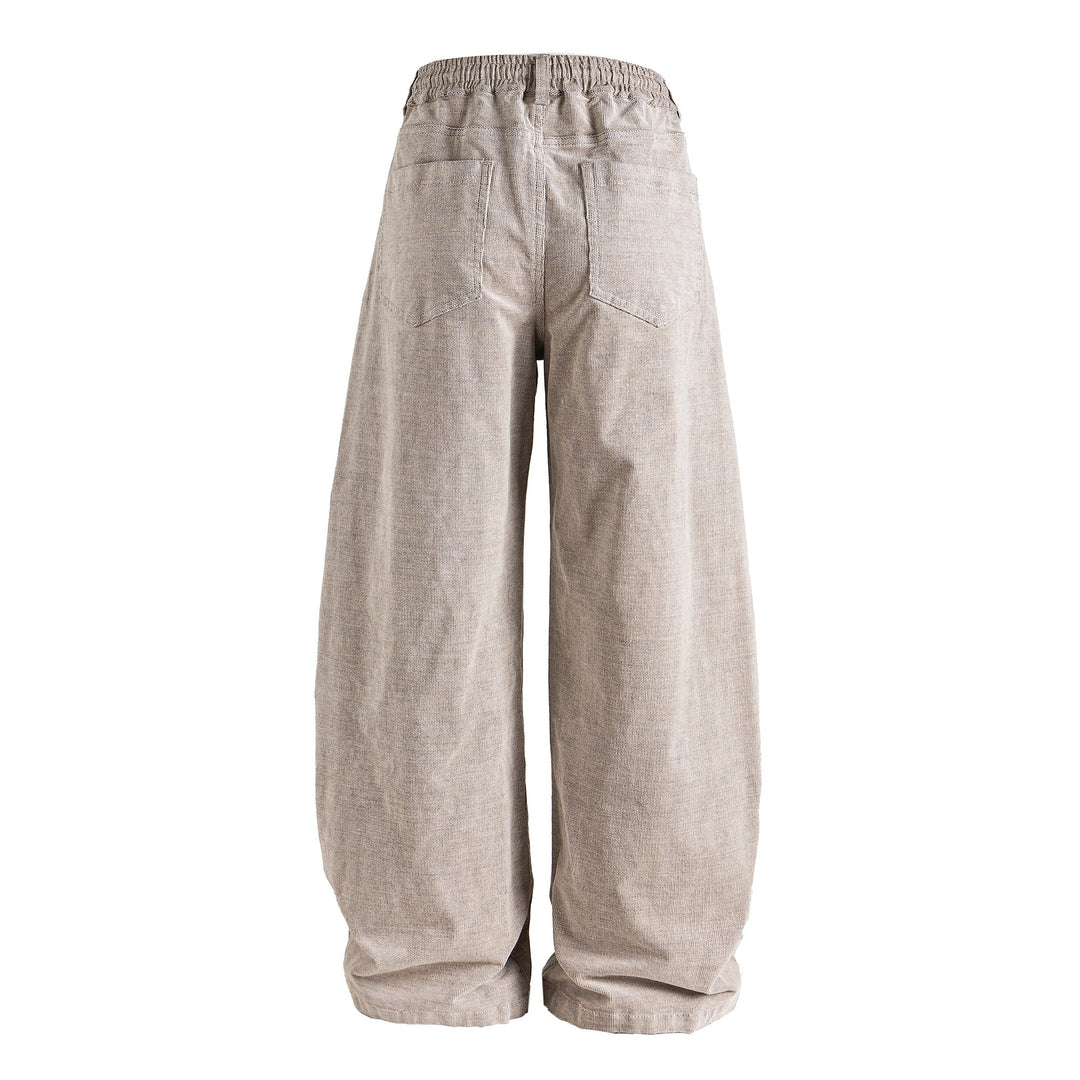 Damen Lässige Jogger-Jeans mit elastischem Bund und Kordelzug Echoarchiv