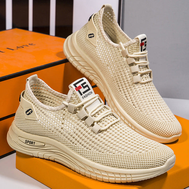 Herren Atmungsaktive Mesh-Laufschuhe mit flexiblem Design Echoarchiv