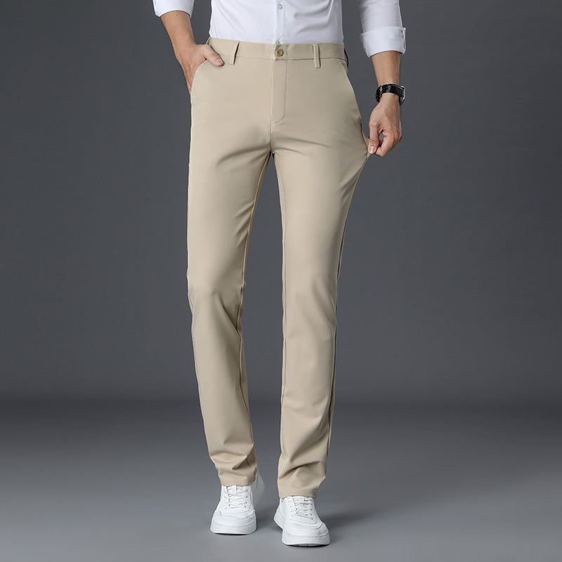 Herren Chino-Anzughose mit Stretch – Alveron