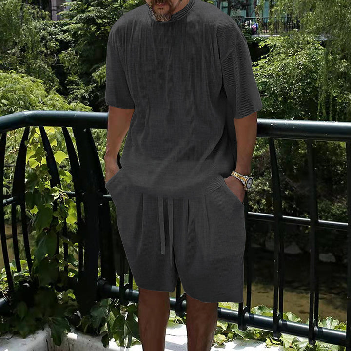 Herren Freizeit Shorts mit luftiger Passform und hochwertiger Struktur Echoarchiv