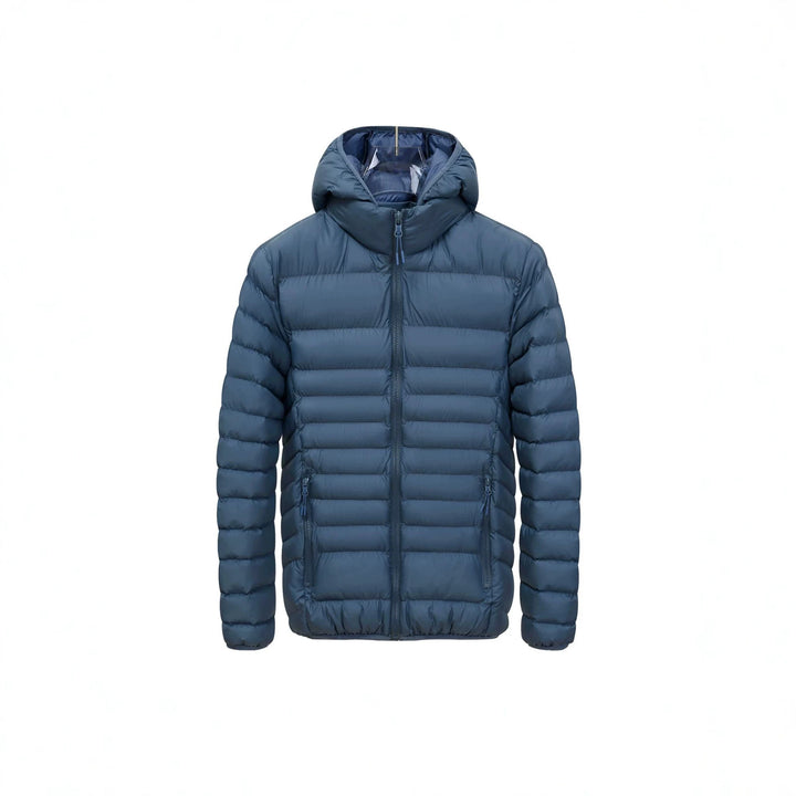 Herren Wärmeisolierte Steppjacke mit Kapuze Echo Archiv