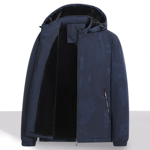 Herren Sportliche Warmjacke Echo Archiv