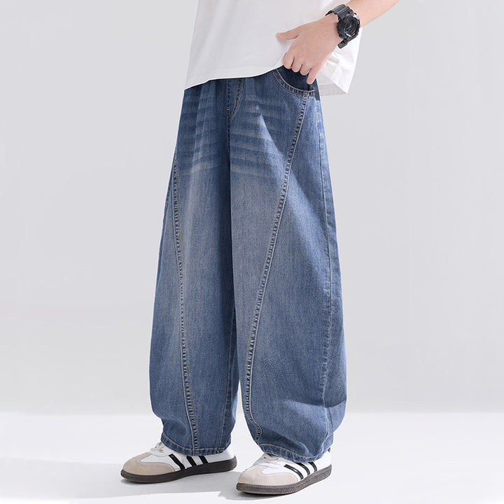 Unisex weite Jeans mit lässigem Schnitt Echo Archiv