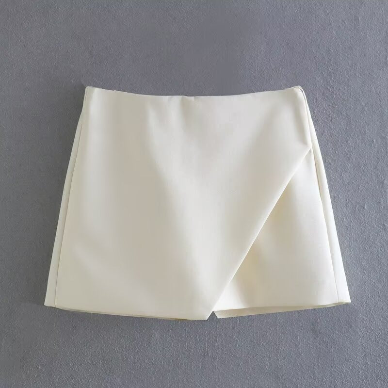 Damen modische Wickel-Shorts aus hochwertigem, elastischem Material Echo Archiv