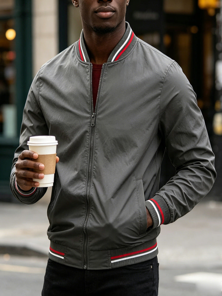 Herren Urbane Bomberjacke Echo Archiv