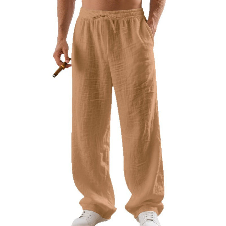 Herren lässige Leinenhose Echoarchiv