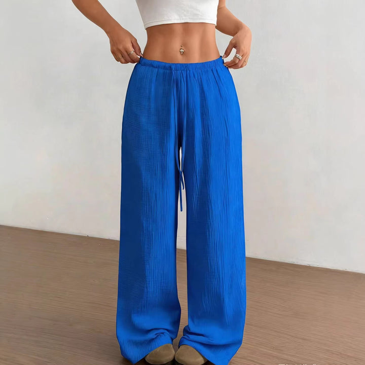 Damen weite, glänzende Palazzo-Hose Echo Archiv