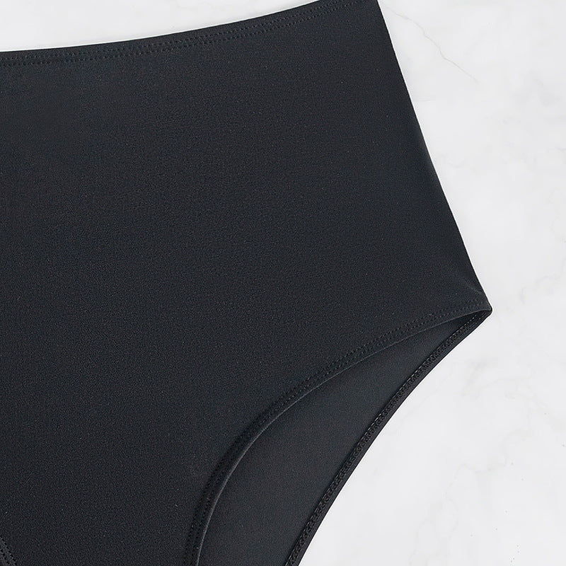 Damen Hochtaillierte Badeshort Echo Archiv